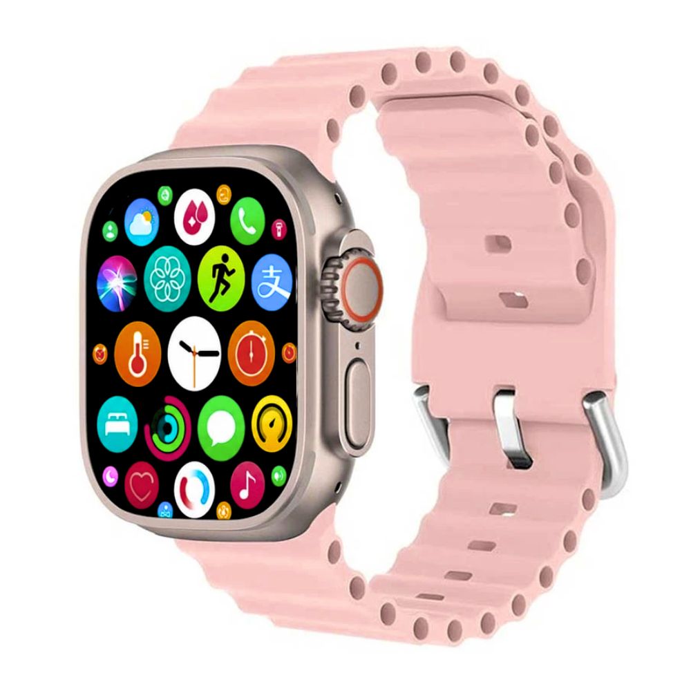 Imagen 2 del producto Smartwatch Syshop i10 Ultra Max talla S/M, pantalla táctil 2.19"", Bluetooth 5.3, IP67, 24 a 48 horas, rosa