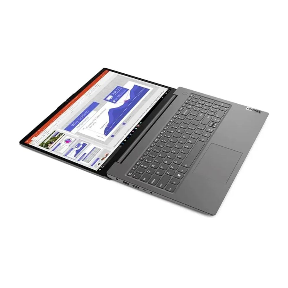 Imagen 2 del producto Laptop Lenovo V15 G4 AMN 15.6"", AMD Ryzen 3 7320U, 256 GB SSD, 8 GB RAM, sin sistema operativo, gris ártico