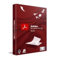 Licencia digital Adobe Acrobat Pro 2020 DC, 1 PC, uso permanente, compatible con Windows 10 y 11