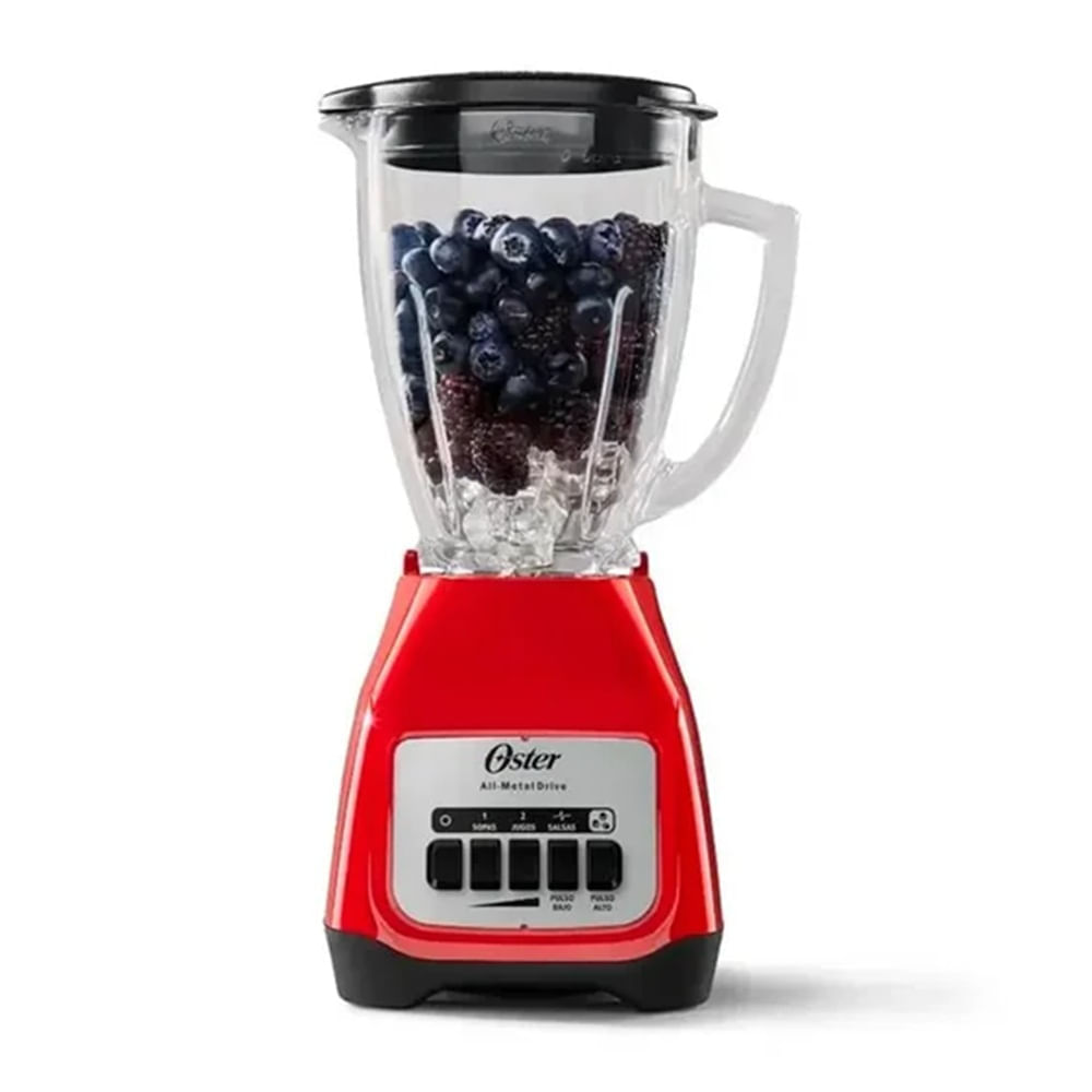 Imagen 2 del producto Combo licuadora Oster de 1.5 L y 800 W + hervidor eléctrico Oster de 1.7 L y 1850 W, rojo
