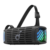 Parlante Bluetooth Soundcore Boom 3i, 50 W, resistente al agua IP68, hasta 16 horas de reproducción, negro