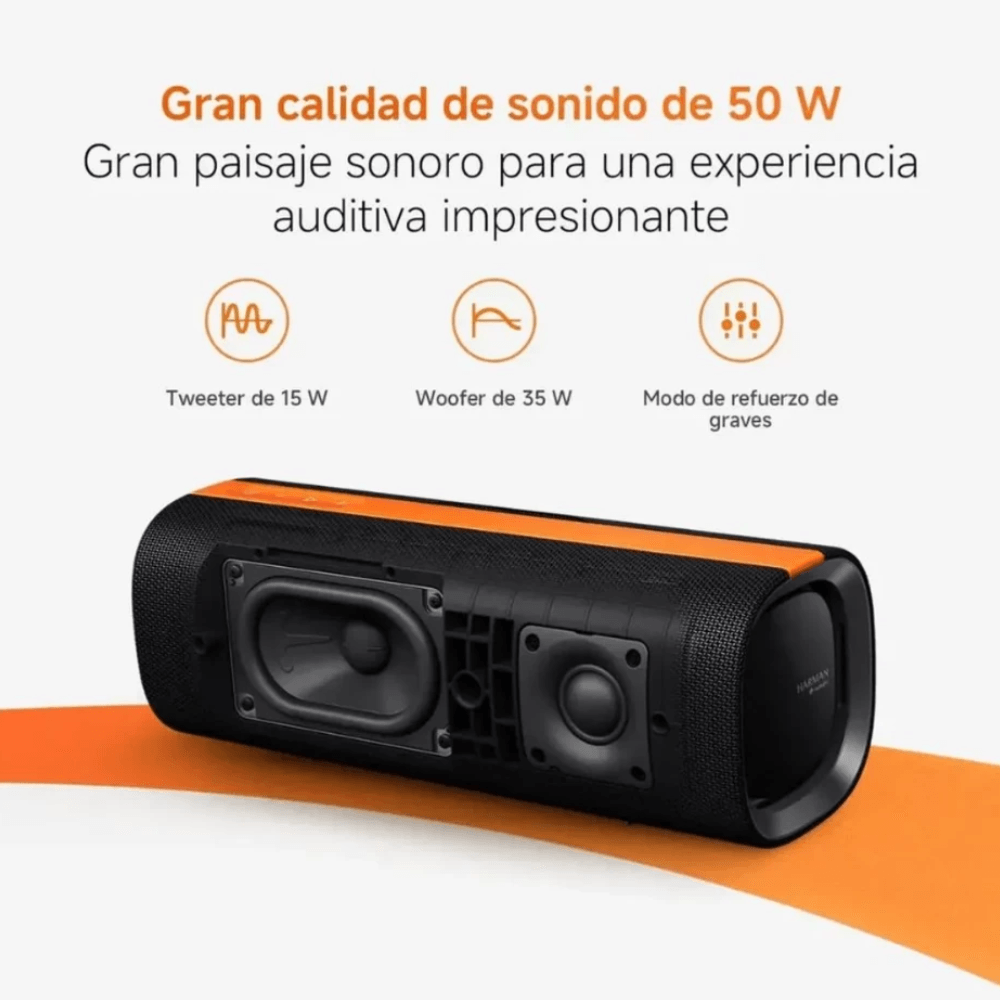 Imagen 2 del producto Parlante Bluetooth Xiaomi Sound Party, 50 W RMS, resistente al agua IP67, hasta 26 horas de reproducción, negro