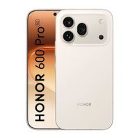 Celular Honor 600 Pro 5G, 512 GB, 12 GB RAM, cámara trasera 200 MP y frontal 50 MP, 6.57"", dorado