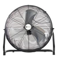 Ventilador Trevely VT-20A 2 en 1, piso y pared, 20 pulgadas, 110W, 3 velocidades, negro
