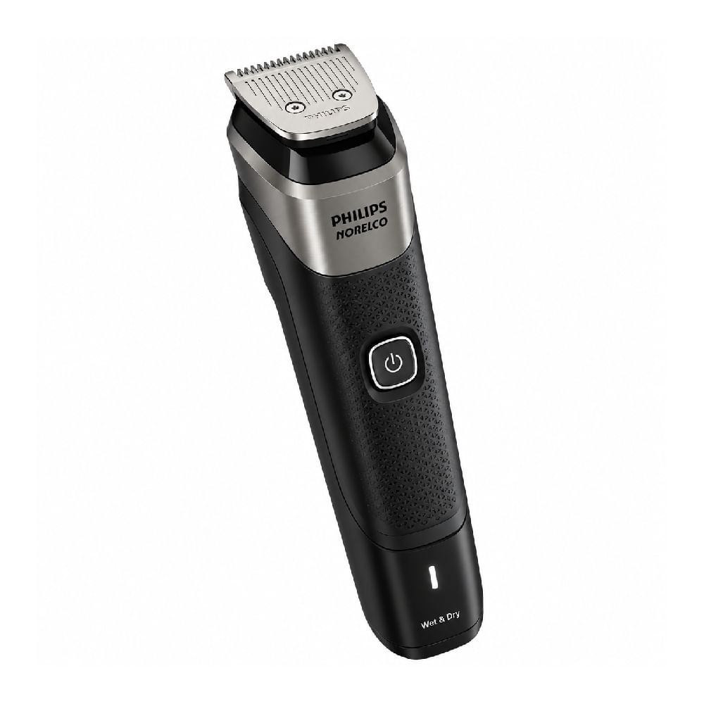 Imagen 2 del producto Recortadora Philips Norelco Multigroom 5000 MG5900/49, 18 en 1, inalámbrica, rostro, cabello y cuerpo, negro