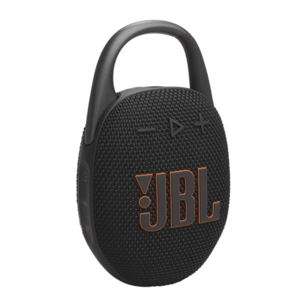 Imagen 2 del producto Parlante Bluetooth JBL Clip 5, 7 W RMS, resistente al agua IP67, hasta 15 horas de reproducción, negro