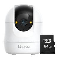 Cámara de seguridad EZVIZ C6N G1, WiFi, 2K, giro de 350 grados, microSD 64 GB, blanco