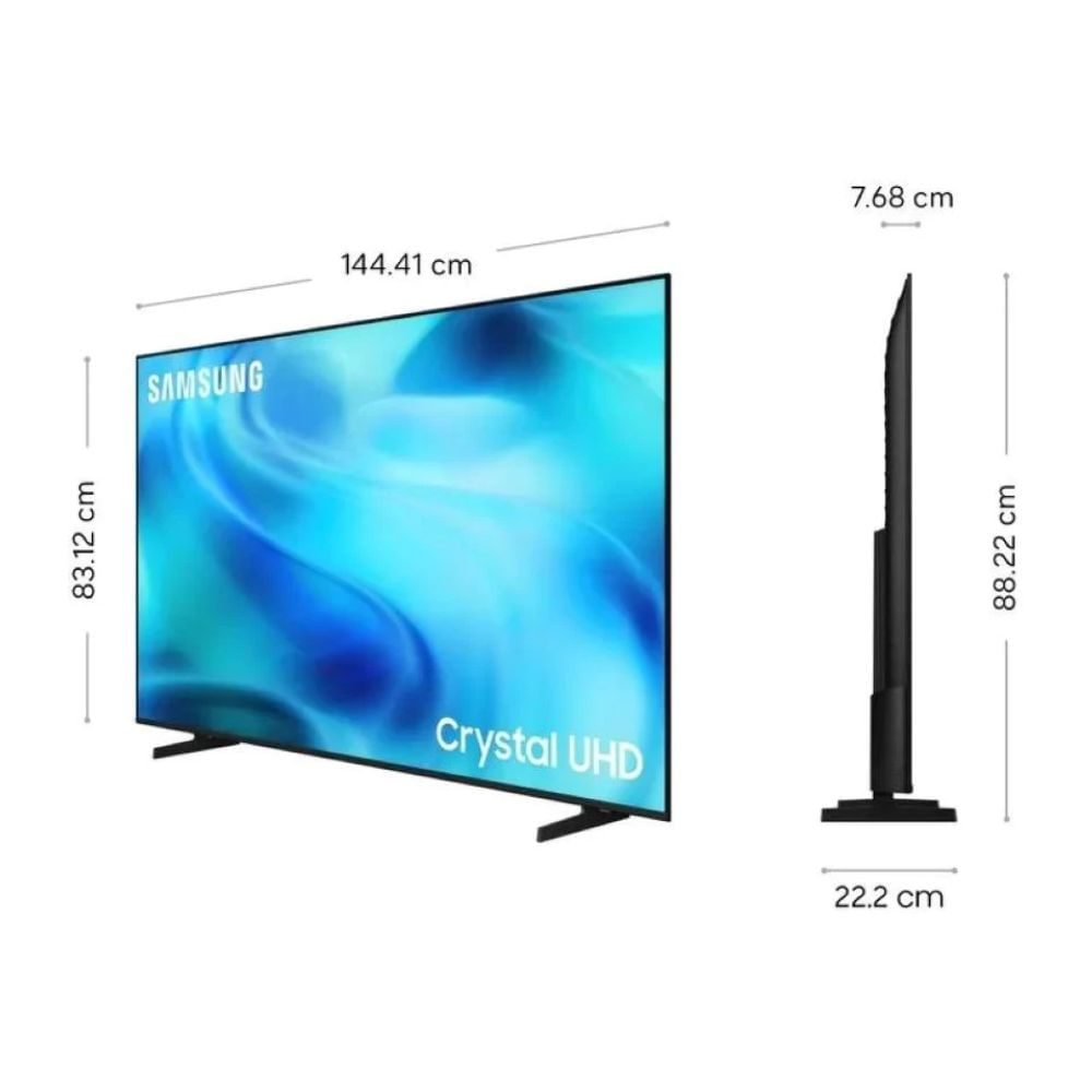 Imagen 2 del producto Smart TV Samsung 65"", 4K UHD, 3840 x 2160 píxeles, Crystal UHD, Tizen integrado, U8000H, 2026