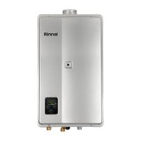 Calentador a gas natural Rinnai, 23 litros, hasta 5 puntos simultáneos, temperatura constante, plateado