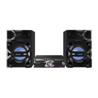 Equipo de sonido Panasonic SC-MAX3600, Bluetooth, USB, radio FM, control remoto, negro