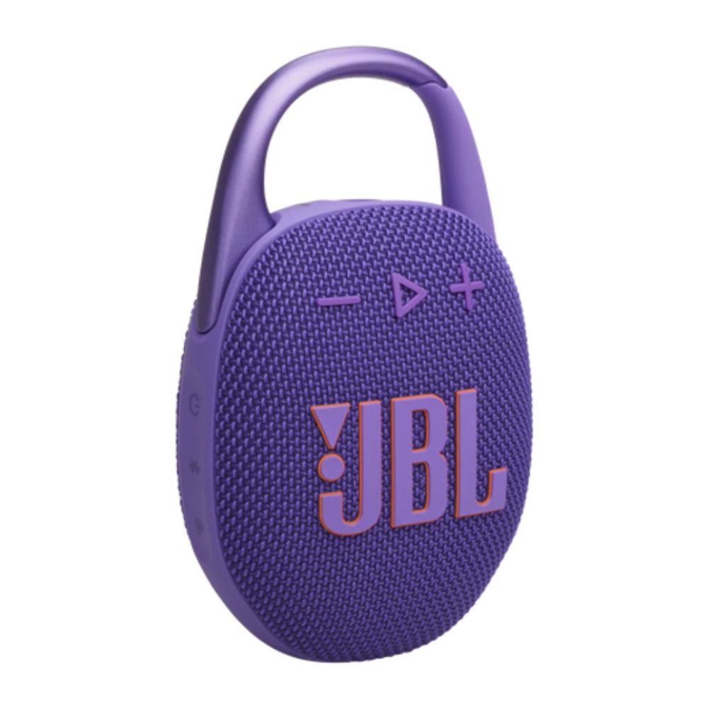 Imagen 2 del producto Parlante JBL Clip 5, Bluetooth 5.3, 7 W RMS, hasta 15 horas, morado