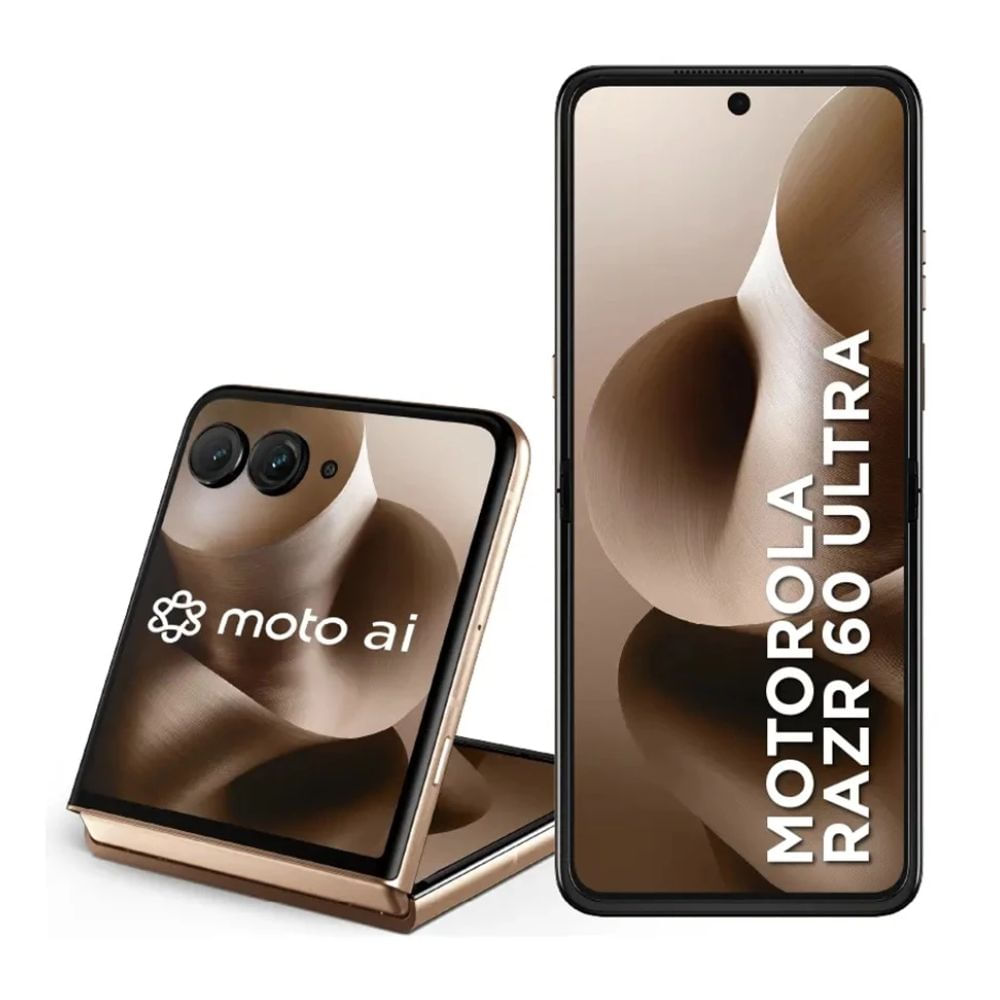 Imagen 2 del producto Motorola Razr 60 Ultra 5G, 1 TB, 16 GB RAM, plegable, café