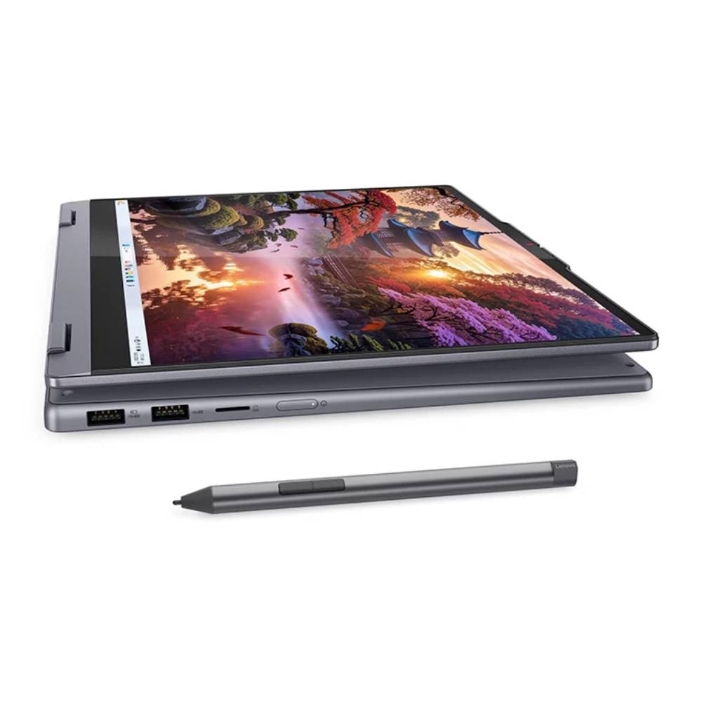 Imagen 2 del producto Laptop Lenovo IdeaPad 5 2-in-1 14AKP10 14"", AMD Ryzen AI 7 350, 512GB SSD, 16GB RAM, Windows 11 Home, luna grey + Digital Pen 2