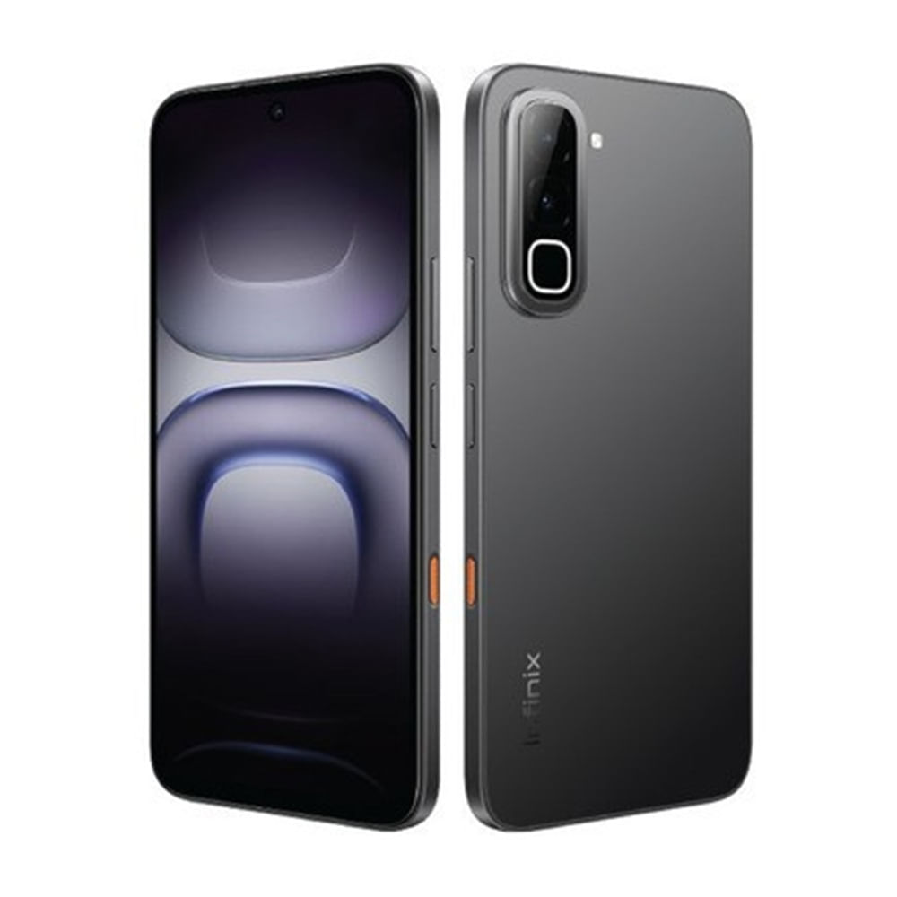 Imagen 2 del producto Infinix Hot 70 4G, 128 GB, 4 GB RAM, cámara principal de 50 MP y frontal de 8 MP, negro