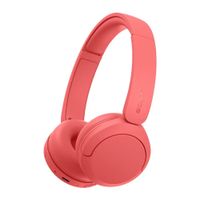 Audífonos Sony WH-CH530 on ear Bluetooth 6.0, hasta 55 horas de reproducción, rojo