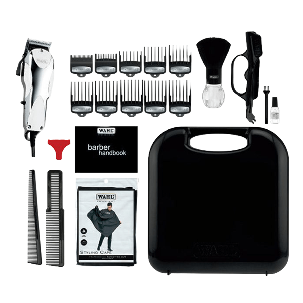 Imagen 2 del producto Cortadora de cabello profesional Wahl Men's Method Graduate 8202-018, alámbrica, motor V5000 de 6000 RPM, 220 V, negro