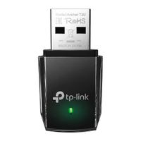 Mini adaptador USB TP-Link Archer T3U, inalámbrico, frecuencia 2.4 y 5 GHz, Wi-Fi 5