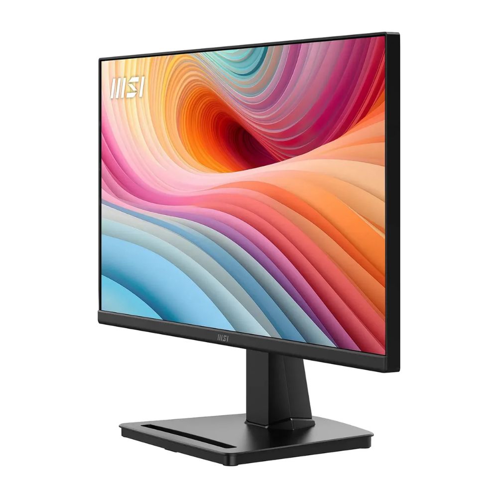 Imagen 2 del producto Monitor plano MSI PRO MP225 E12L 21.5"", IPS, Full HD, 120 Hz, 1 ms, HDMI y VGA, negro