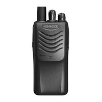 Radio Kenwood TK-3000 UHF 403-470 MHz, 4 W, 16 canales, alcance hasta 2 km, IP54, hasta 9 horas, negro