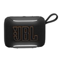 Parlante JBL GO 5 Bluetooth 6.0, 4.8 W RMS, resistencia IP68, negro