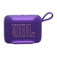 Parlante JBL GO 5 Bluetooth 6.0, 4.8 W RMS, resistencia IP68, púrpura