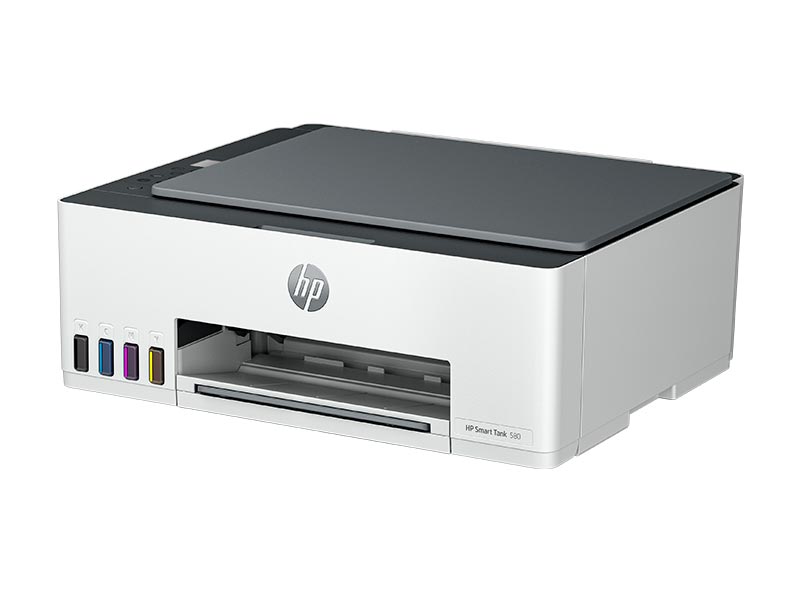 Imagen 2 del producto Impresora multifuncional HP Smart Tank 580, inyección de tinta, USB y Wi-Fi, imprime, copia y escanea
