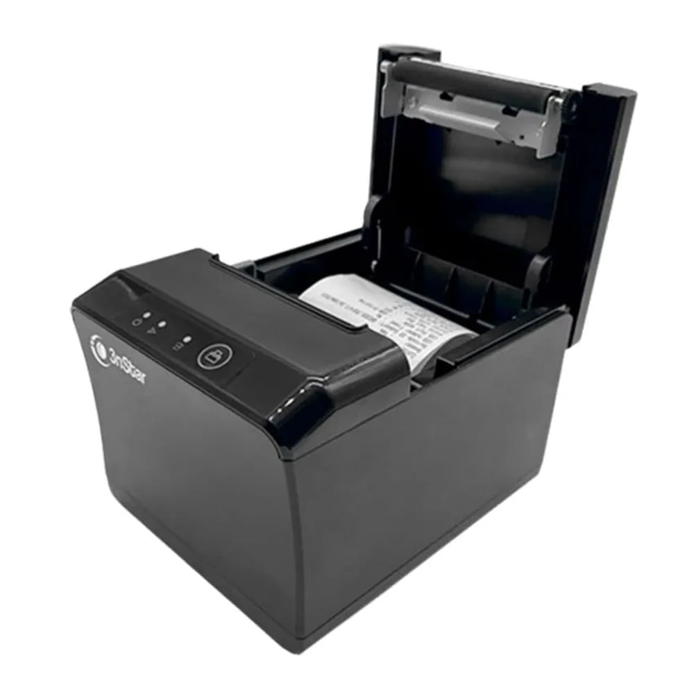 Imagen 2 del producto Ticketera 3nstar RPT004, impresión térmica directa, USB y Ethernet, imprime recibos de 80 mm y códigos QR, corte automático, negro