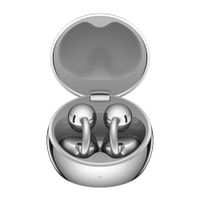 Audífonos Huawei FreeClip 2S open ear Bluetooth 6.0, hasta 38 horas de reproducción, plata