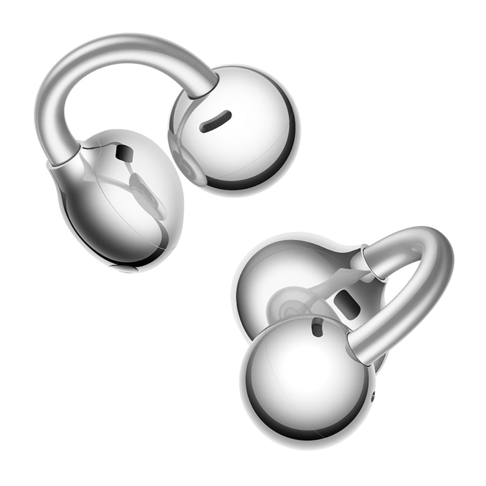 Imagen 2 del producto Audífonos Huawei FreeClip 2S open ear Bluetooth 6.0, hasta 38 horas de reproducción, plata