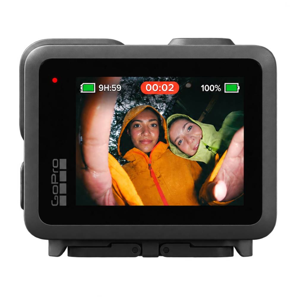 Imagen 2 del producto Cámara de acción GoPro Lit Hero, grabación en 4K, fotos 12MP, pantalla táctil, sumergible hasta 5 metros, negro