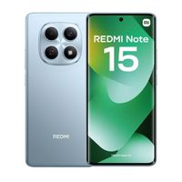 Celular Xiaomi Redmi Note 15 4G 256GB, 8GB RAM, cámara trasera 108MP y frontal 20MP, 6.77"", azul