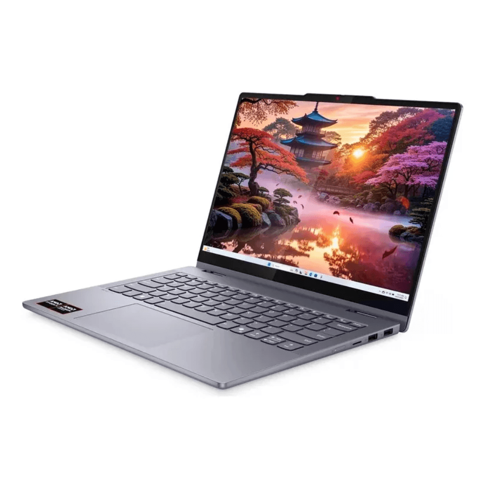Imagen 2 del producto Laptop Lenovo IdeaPad 5 2-in-1 14"" táctil, Ryzen AI 7 350, 512 GB SSD, 16 GB RAM, sin Sistema Operativo, gris luna