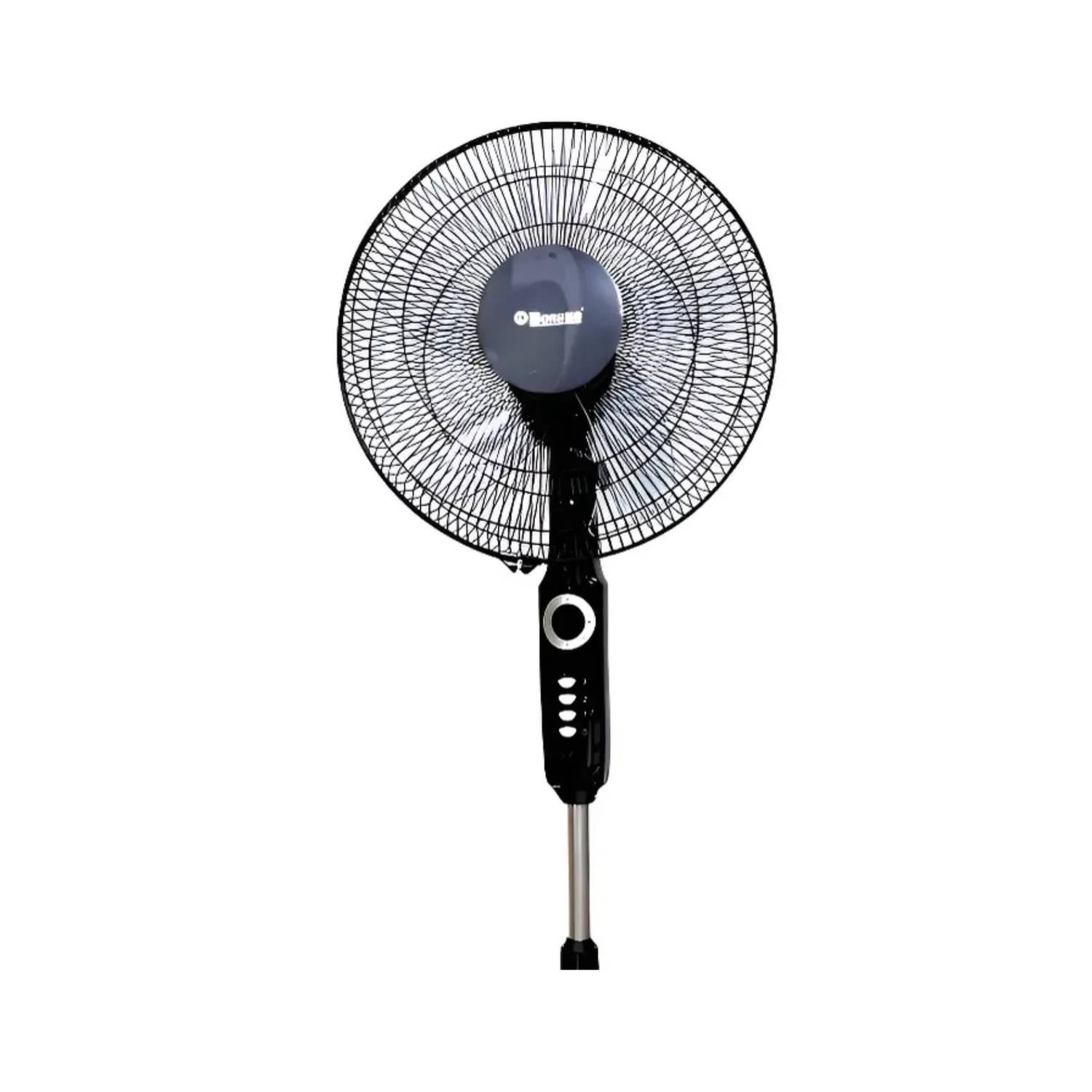 Imagen 2 del producto Ventilador de pedestal Bossko de 16"", con temporizador, oscilación y altura ajustable, negro