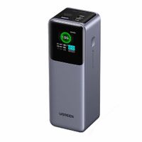 Batería externa Ugreen Nexode PB722, 25000 mAh, carga rápida de 200 W, pantalla TFT, negro