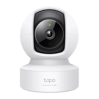 Cámara de seguridad TP-Link Tapo C222 Wi-Fi, 2K QHD, giro 360°, visión nocturna 15 m, blanco