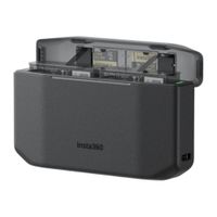 Caja de carga rápida Insta360 CINSBBXB compatible con X6, 2 ranuras, negro