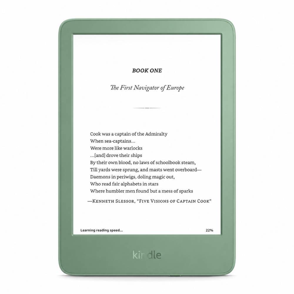 Imagen 2 del producto E-reader Amazon Kindle 6"" 16GB, pantalla 300ppi, Wi-Fi, matcha
