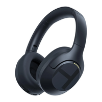 Audífonos Haylou S35 ANC over ear bluetooth 5.2, cancelación activa de ruido, hasta 60 horas, negro
