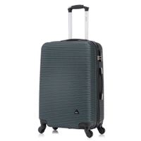 Maleta de bodega Dukap Royal 61 cm, ABS resistente, 15 kg, 4 ruedas 360°, cerradura de combinación, ligera y elegante, verde