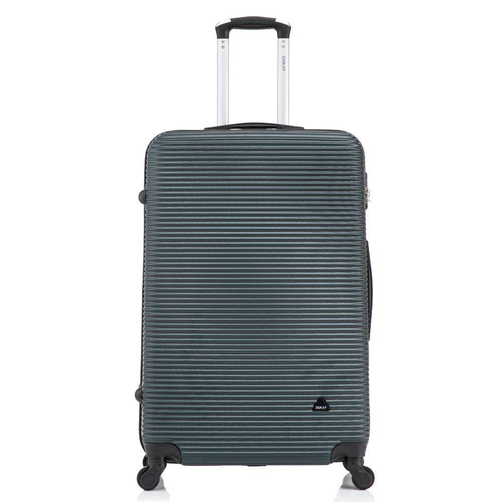 Imagen 2 del producto Maleta de bodega Dukap Royal 71 cm, ABS resistente, 23 kg, 4 ruedas 360°, cerradura de combinación, ligera y elegante, verde