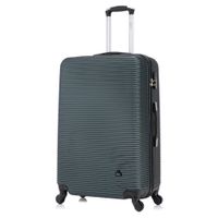 Maleta de bodega Dukap Royal 71 cm, ABS resistente, 23 kg, 4 ruedas 360°, cerradura de combinación, ligera y elegante, verde