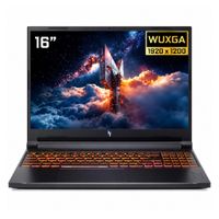 Laptop gamer Acer Nitro V 16 WUXGA 180 Hz, Core 7 240H, 512 GB SSD, 32 GB RAM, RTX 5060 8 GB, Windows 11 Home, negro