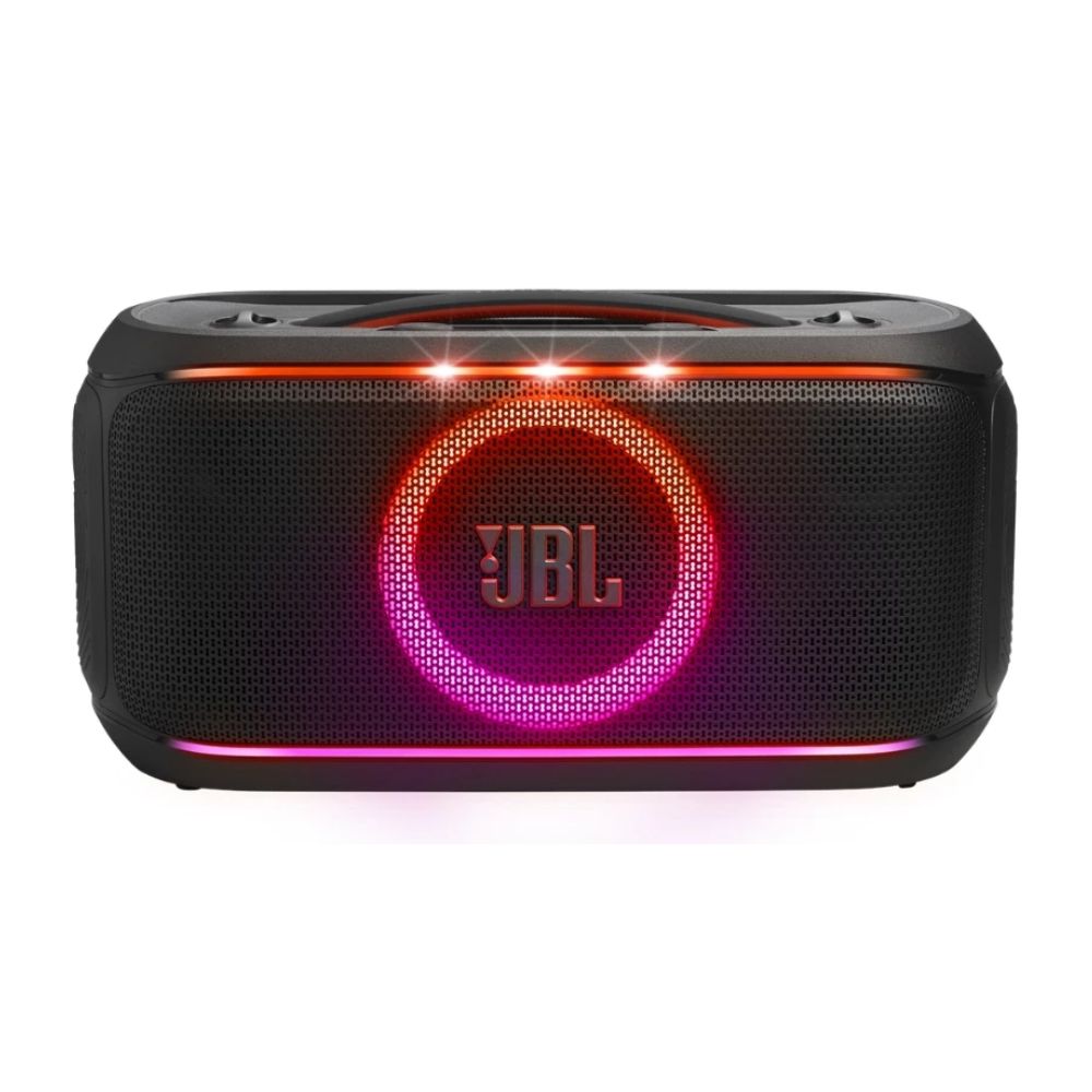 Imagen 2 del producto Parlante JBL PartyBox On-The-Go 2 Plus bluetooth 5.4, 100 W RMS, karaoke con IA, luces LED, hasta 15 horas, negro + micrófono inalámbrico