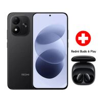 Celular Xiaomi Redmi Note 17 6 GB RAM, 256 GB, AMOLED 6.99"", cámara 50 MP, negro + audífonos Redmi Buds 6 Play negro