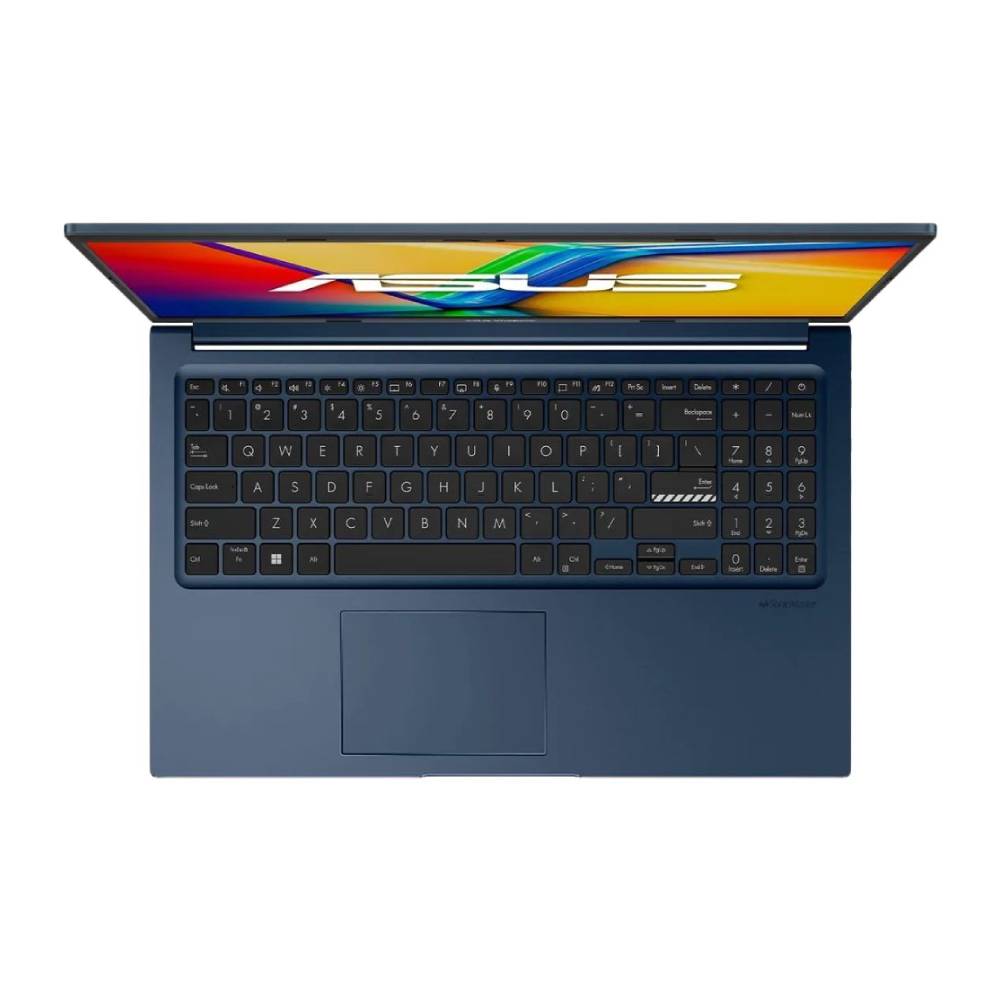 Imagen 2 del producto Laptop Asus Vivobook 15 X1504VA 15.6"", Intel Core 5 120U, 512GB SSD, 8GB RAM, Windows 11 Home, quiet blue + Mochila + Mouse