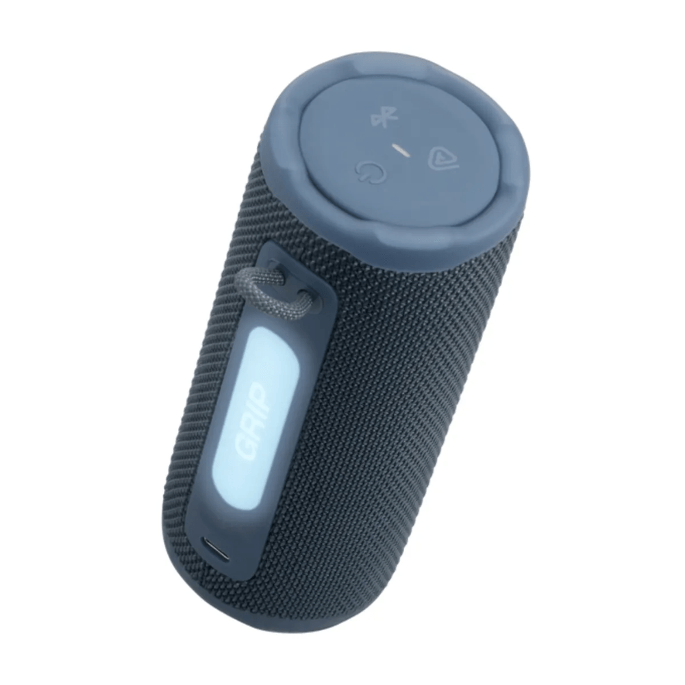 Imagen 2 del producto Parlante portátil JBL Grip, Bluetooth 5.3, 16 W RMS, hasta 14 horas, IP68, Auracast, azul