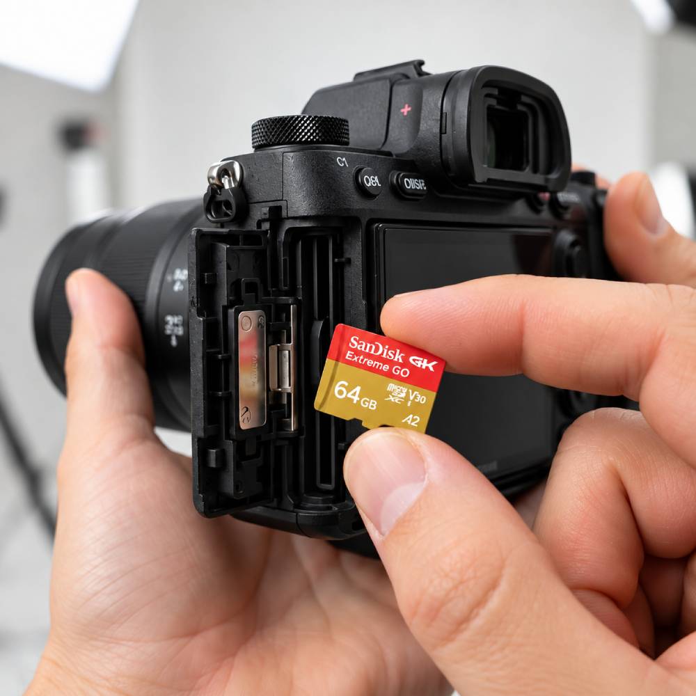 Imagen 2 del producto Memoria microSD SanDisk Extreme GO 64GB, Clase 10, velocidad de lectura 170 MB/s, escritura 80MB/s