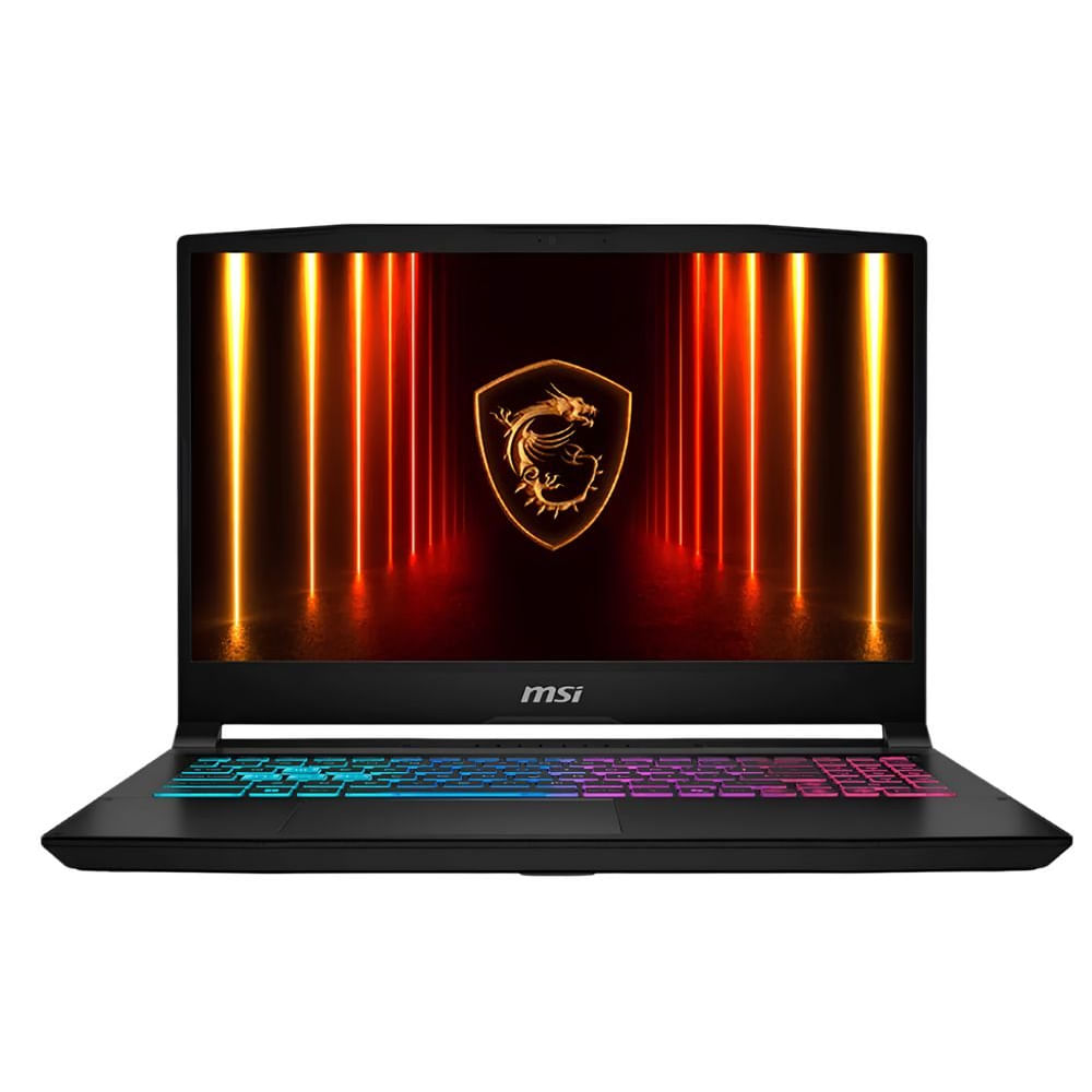 Laptop gamer MSI Katana 15 HX i7-14650HX, 16 GB RAM, 512 GB SSD, RTX 5060 8 GB, 15.6"" FHD 144 Hz, sin sistema operativo, negro