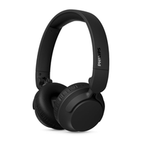 Audífonos Philips TAH4500BK on ear bluetooth 6.0, cancelación de ruido ANC, hasta 70 horas de reproducción, negro