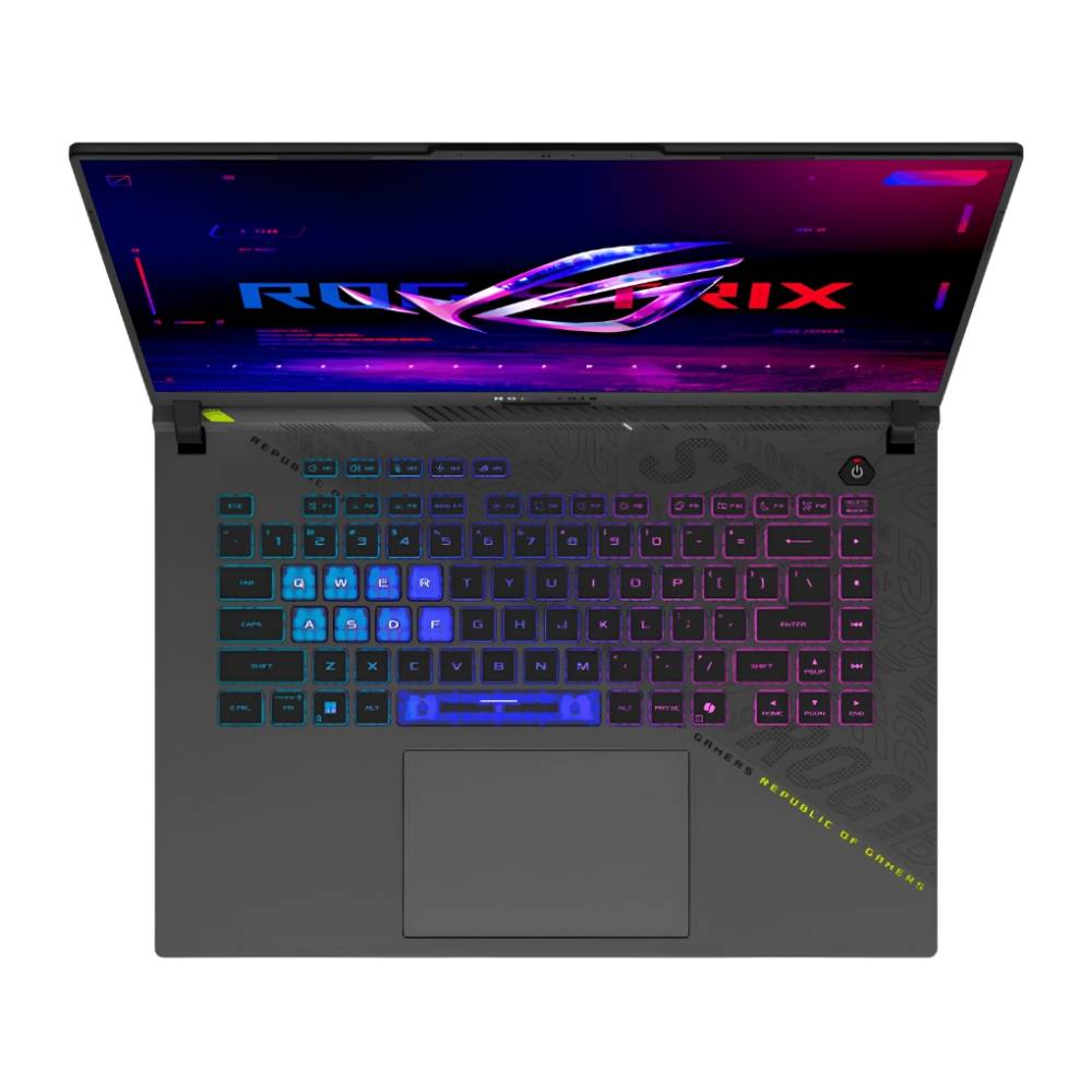 Imagen 2 del producto Laptop gamer Asus ROG STRIX G16 16"", AMD Ryzen 9 8940HX, 1TB SSD, 16GB RAM, RTX 5070, Windows 11 Home, eclipse gray